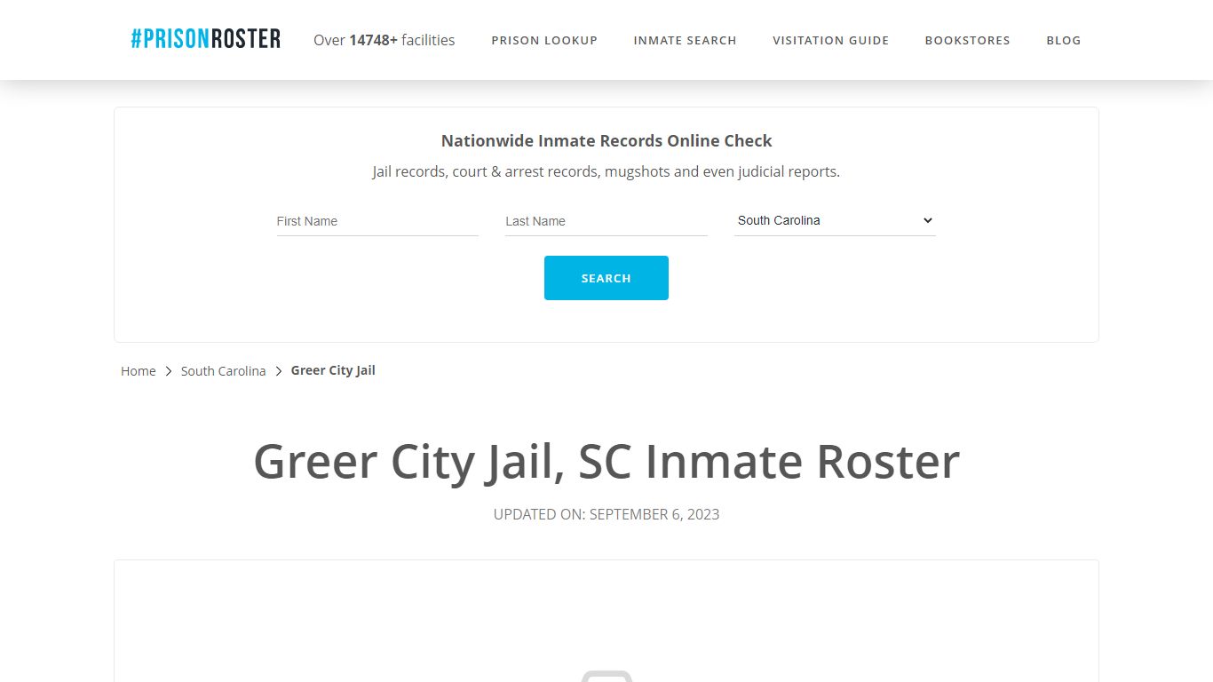 Greer City Jail, SC Inmate Roster - Prisonroster